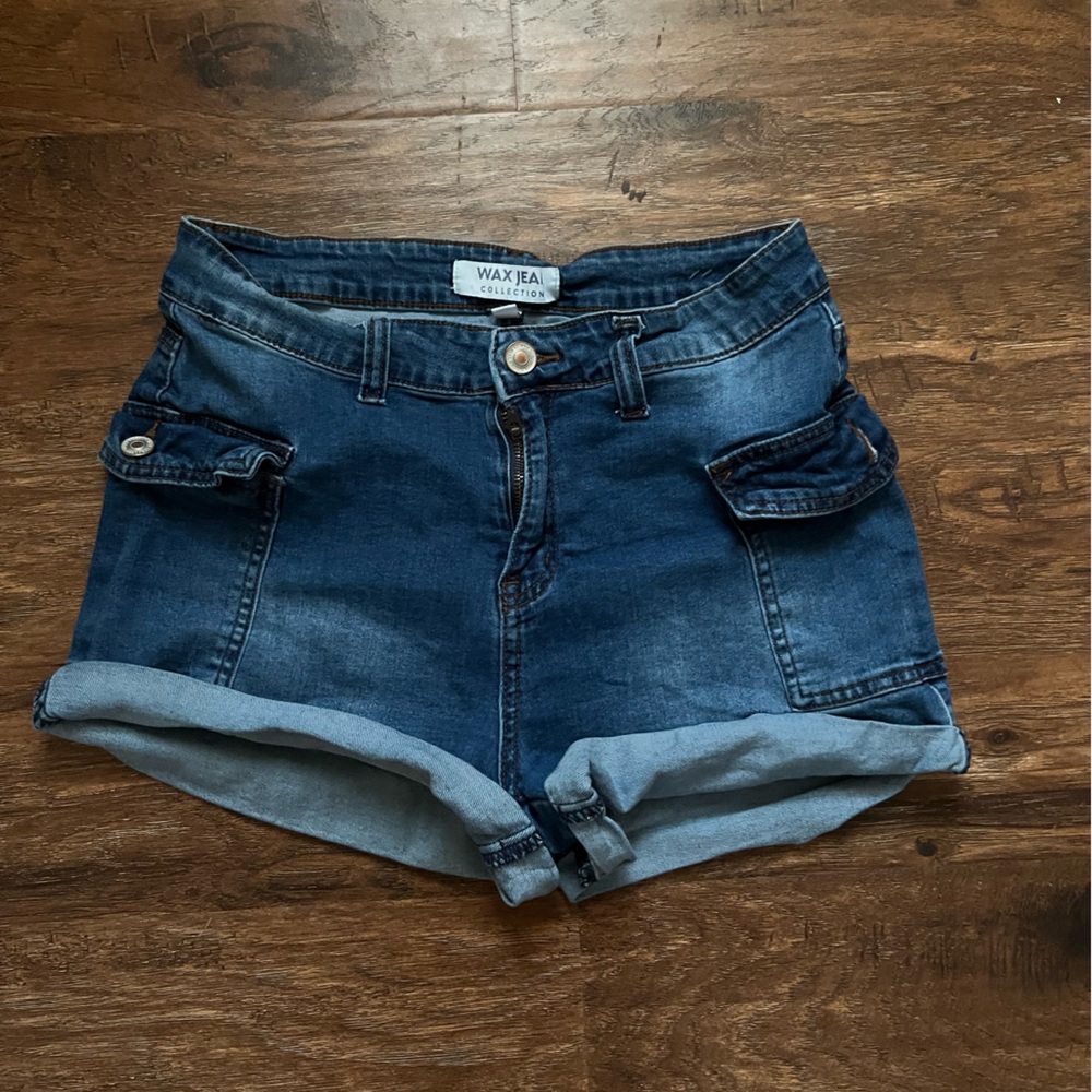 Denim Blue Jean Shorts